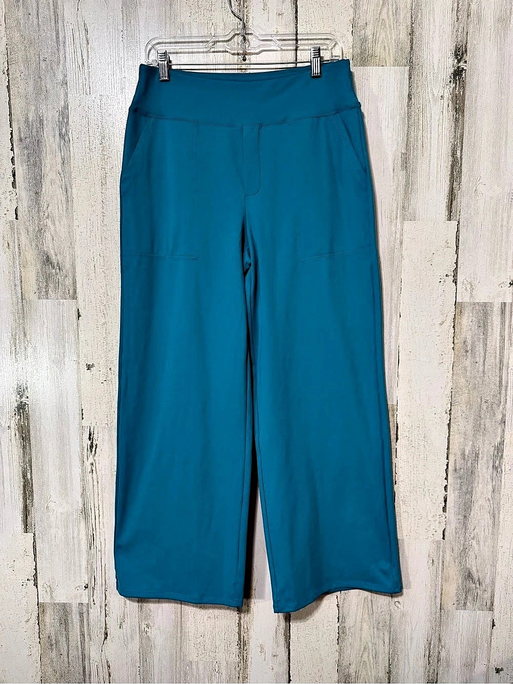 G4Free Wide Leg Pants in Blue Size Large Like New